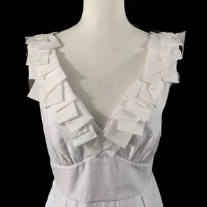 BCBGMaxAzria White Kerry Mini Dress size 8